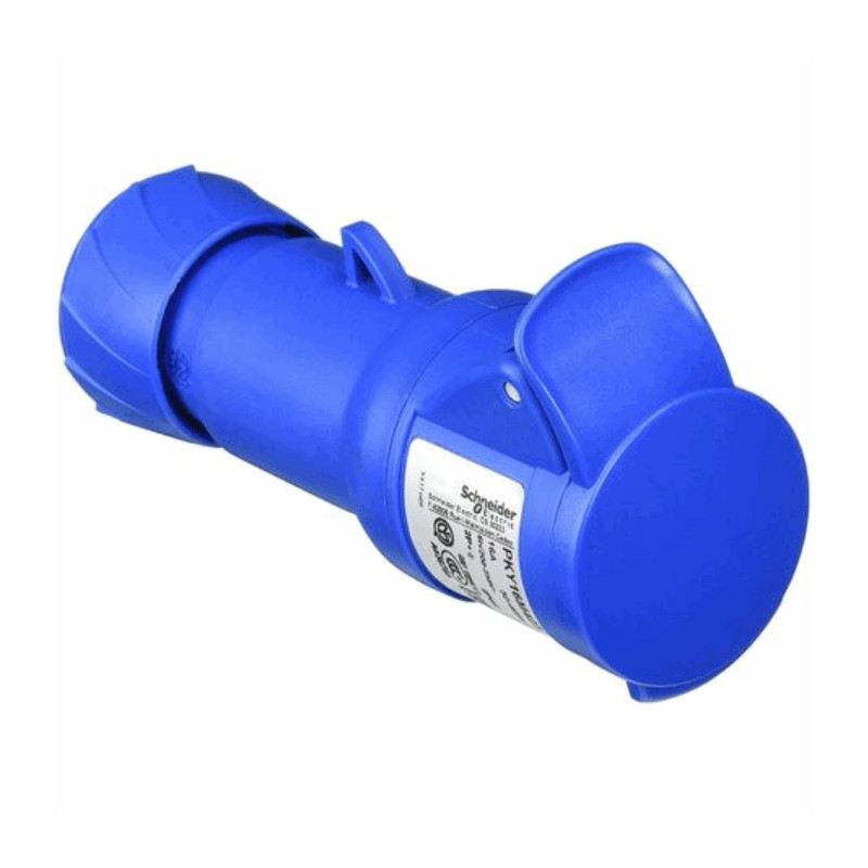 SOCKET IP44 2P+GND 16A 250V 50/60HZ