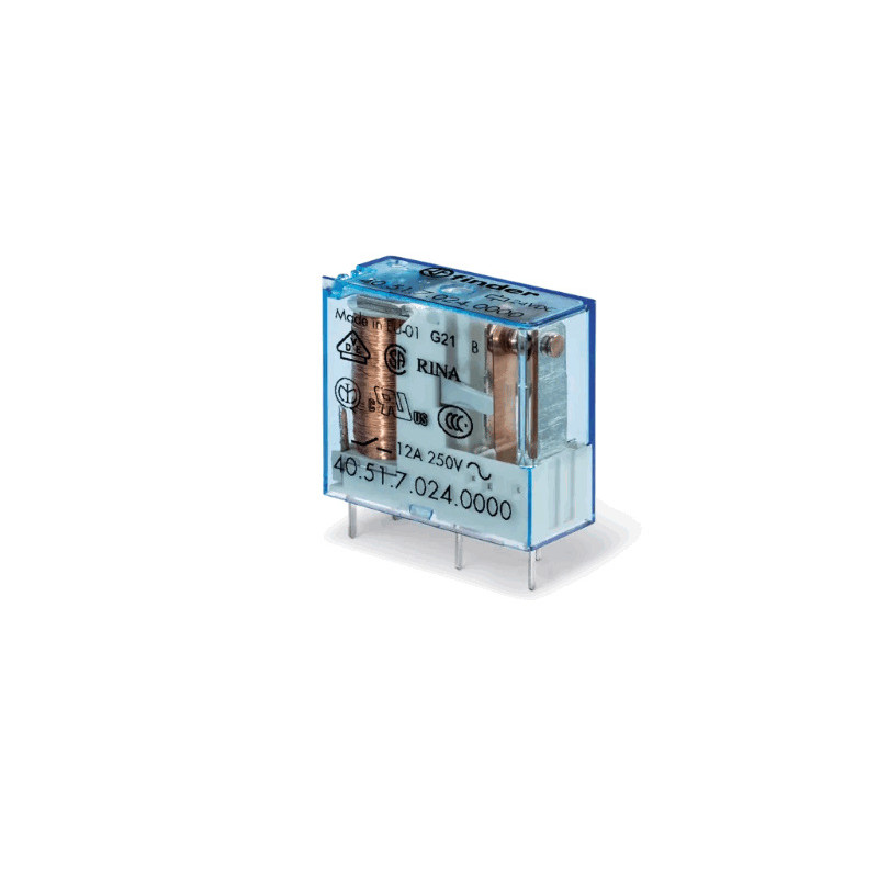 RELAY MINI 12VDC 1CO 8A