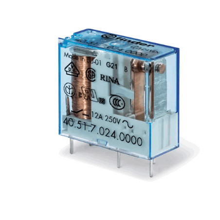 RELAY MINI 12VDC 1CO 8A