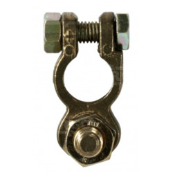 BRASS BATTERY CLAMP FOR SINGLE CABLE