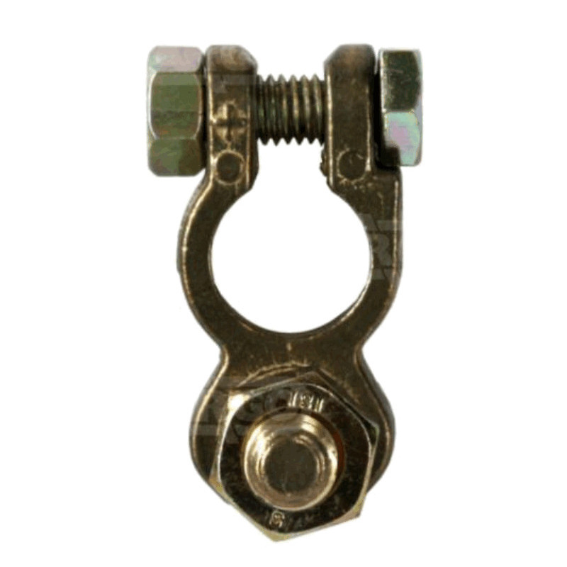 BRASS BATTERY CLAMP FOR SINGLE CABLE